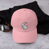 OFFCOLLAR™ White Rabbit! Dad hat