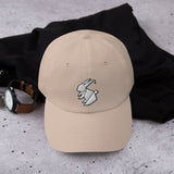 OFFCOLLAR™ White Rabbit! Dad hat