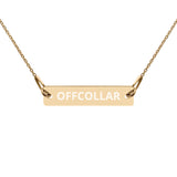 OFFCOLLAR™ Engraved Bar Chain Necklace
