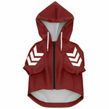 OFFCOLLAR™ MAROON ARROW - Cotton Hoodie