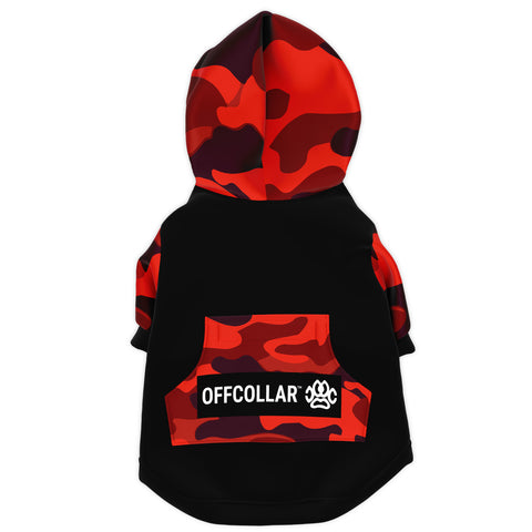 OFFCOLLAR™ Red CAMO Hoodie