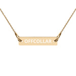 OFFCOLLAR™ Engraved Bar Chain Necklace