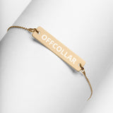 OFFCOLLAR™ Engraved Bar Chain Necklace