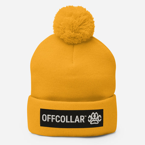 OFFCOLLAR™ HONEYCOMB! Pom-Pom Beanie